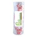 Striped Pepper Mints in Fun Tube